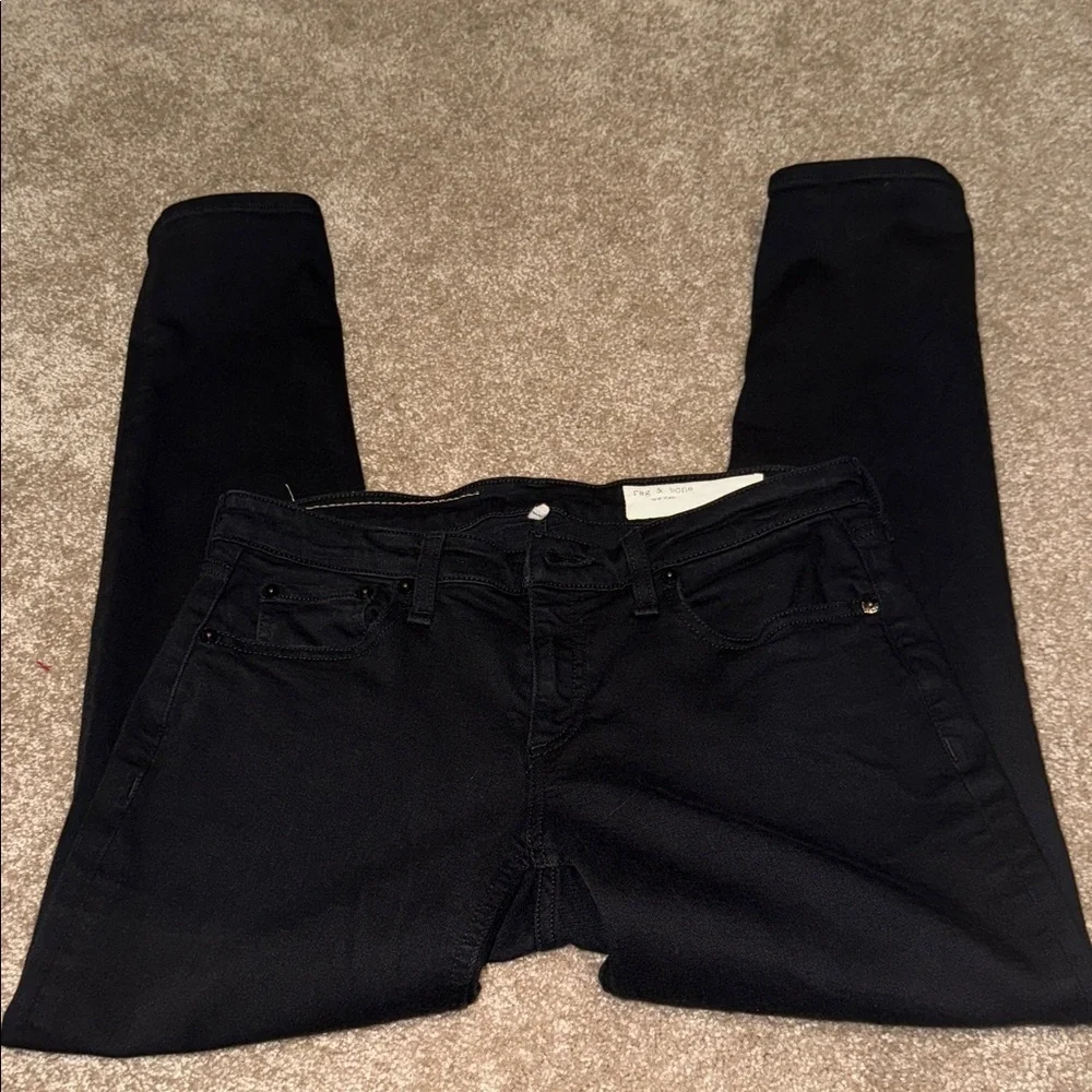 rag & bone Dre Low-Rise Slim Boyfriend Jeans - 26. B7